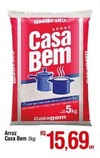 Fort Atacadista Arroz Casa Bem 5kg oferta