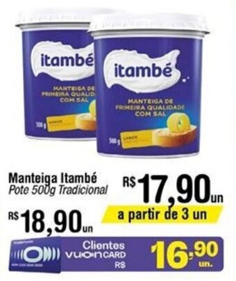 Fort Atacadista Manteiga Itambe 500g oferta