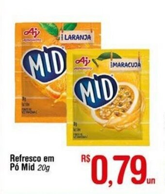 Refresco em po Mid 20g