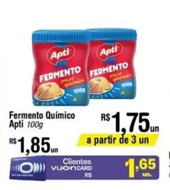Fort Atacadista Fermento Quimico Apti 100g oferta