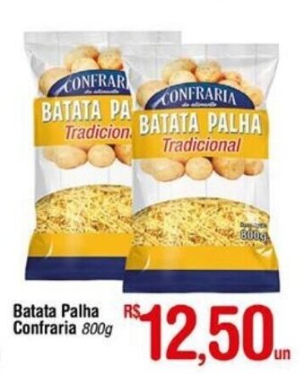 Fort Atacadista Batata Palha Confraria 800g oferta