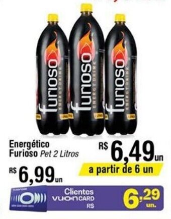 Fort Atacadista Energetico Furioso pet 2L oferta