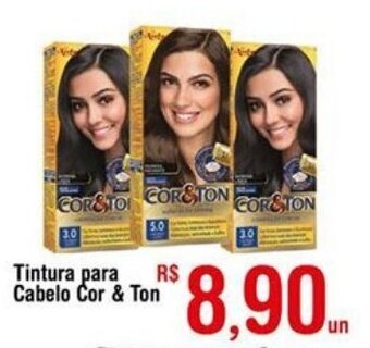 Fort Atacadista Tintura para Cabelo Cor&Ton oferta