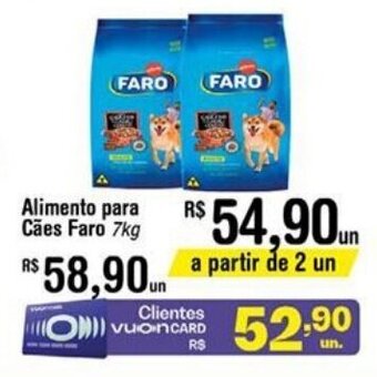 Fort Atacadista Alimento para Caes Faro 7kg oferta