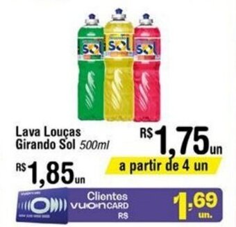 Lava Loucas Girando Sol 500ml