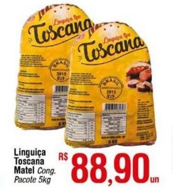 Fort Atacadista Linguica Toscana Matel 5kg oferta