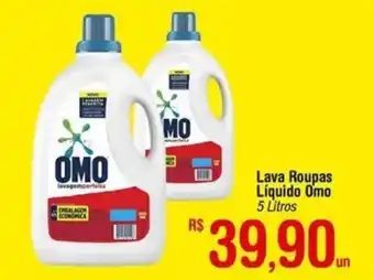 Fort Atacadista Lava roupas Liquido Omo 5L oferta