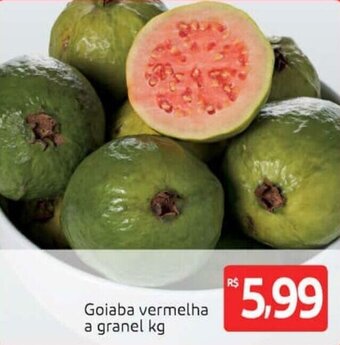 Goiaba Vermelha a granel 1kg