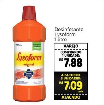 Extra Supermercado Desinfetante Lysoform 1L oferta