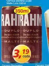 Supermercados Guanabara Cerveja Brahma Duplo Malte 350ml oferta