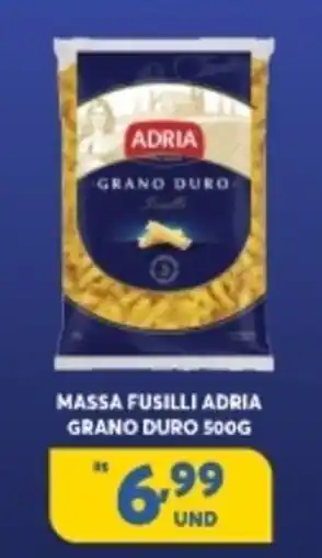 Massa Fusilli Adria Grano Duro 500g