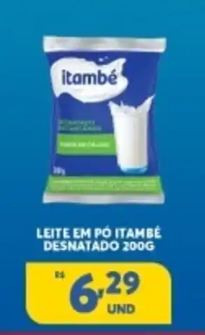 Leite em po Itambe desnatado 200g