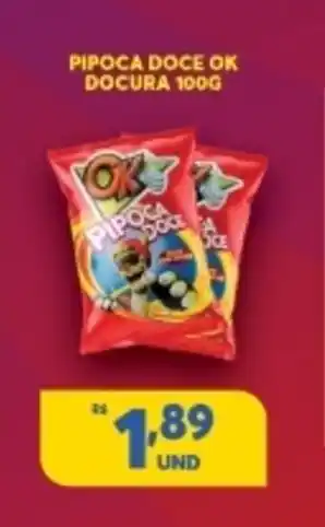 Pipoca Doce OK Docura 100g