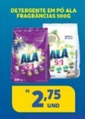 Atacadão Centro Sul Detergente em po Ala Fragrancias 500g oferta