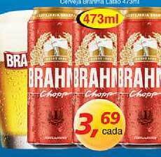 Supermercados Guanabara Cerveja Brahma Latão 473ml oferta