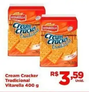 Cream Cracker Tradicional Vitarella 400g