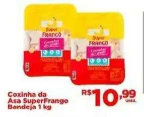 Tatico Coxinha da Asa Super Frango Bandeja 1kg oferta