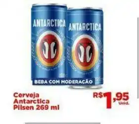 Tatico Cerveja Antarctica Pilsen 269ml oferta
