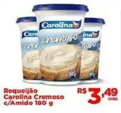 Tatico Requeijao Carolina Cremoso c/Amido 180g oferta