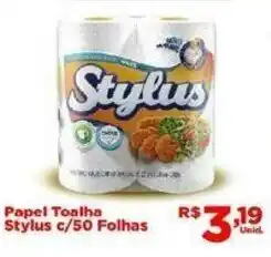 Papel Toalha Stylus c/50 folhas