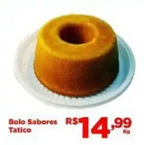 Tatico Bolo Sabores tatico 1kg oferta
