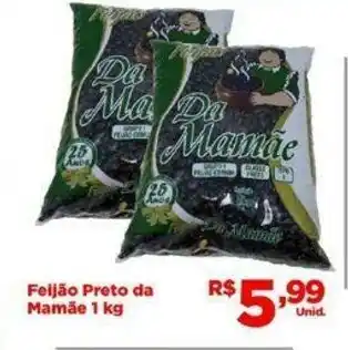 Feijao Preto Da Mamae 1kg