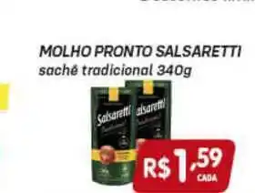 Prezunic Molho Pronto Salsaretti Tradicional 340g oferta