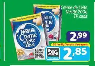Supermercados Big Compra Creme De Leite Nestlé Tp Cada 200g oferta