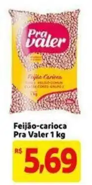 Feijao-carioca Pra valer 1kg