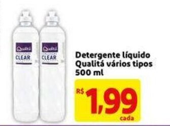 Extra Detergente liquido Qualita varios tipos 500ml oferta