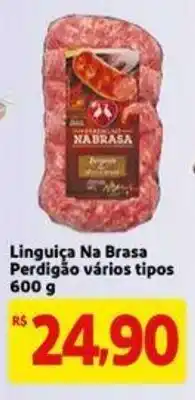 Extra Linguica Na Brasa Perdigao varios tipos 600g oferta