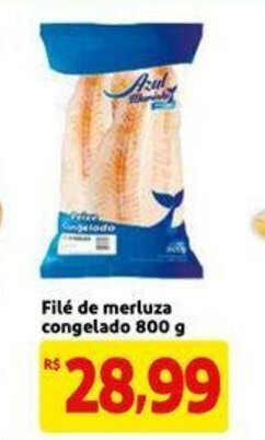 Extra File de Merluza congelado 800g oferta