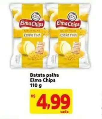 Extra Batata palha Elma Chips 110g oferta
