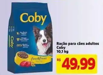 Extra Racao para caes Adultos Coby 10.1kg oferta