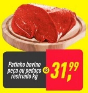 Frangolândia Patinho Bovino peca ou pedaco resfriado 1kg oferta