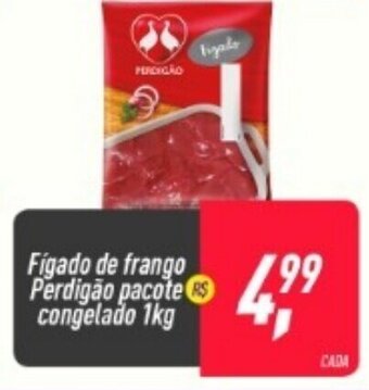 Frangolândia Figado de Frango perdigao pacote congelado 1kg oferta