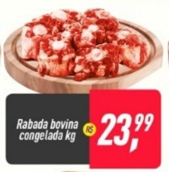 Frangolândia Rabada Bovina congelada 1kg oferta