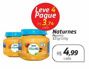 Naturnes papinha 115g/120g