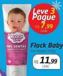 Drogal Flock baby gel dental 100g oferta