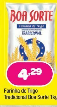 Farinha de trigo boa sorte 1 kg