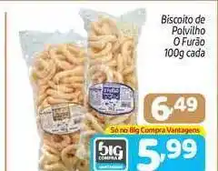 Biscoito De Polvilho O Furão Cada 100g