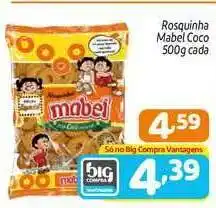 Rosquinha Mabel Coco Cada 500g
