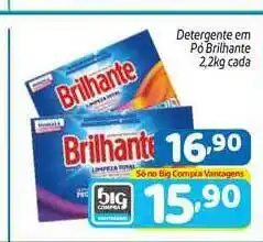Detergente Em Pó Brilhante 2.2kg