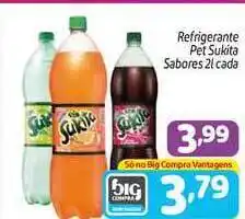 Supermercados Big Compra Refrigerante Pet Sukita 2L oferta