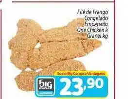 Filé De Frango Congelado Empanado One Chicken