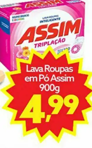 Raiz Superatacado Detergente em pó Assim 900g oferta