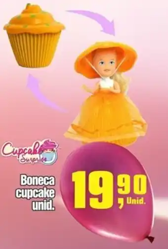 Boneca Cupcake unid.