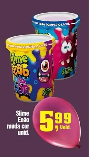 Slime Ecao muda cor unid.