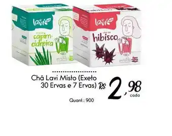 Chá Lavi Misto (Exceto 30 Ervas E 7 Ervas)