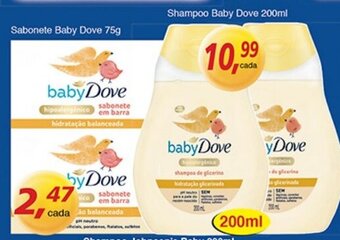 Supermercados Guanabara Sabonete Baby Dove 75g oferta